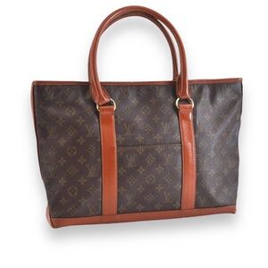 Louis Vuitton Brown Monogram Canvas Tote